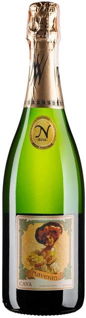 Вино ігристе Naveran Cava Brut Vintage сухе біле 11.5% 0.75 л